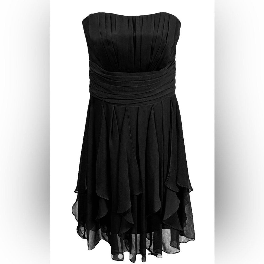Black Chiffon Dress
